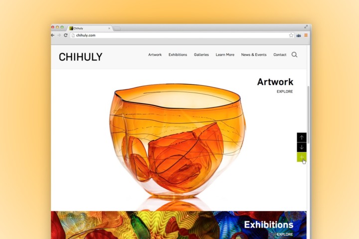 Dale Chihuly Artist Website